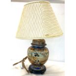 Chinese vase lamp, working order