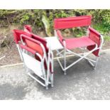 2 Folding camping chairs