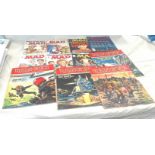 Selection vintage magazines to include the Ranger, MAD and John Bull