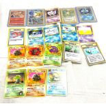 Selection of Pokemon cards, 2 Halp (1995), 1 x Promo (1995), 2 x Halo (2022), 10 x Jap (1996)