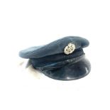 Royal Air Force RAF Queens Crown cap badge and hat