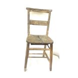 Antique church chair