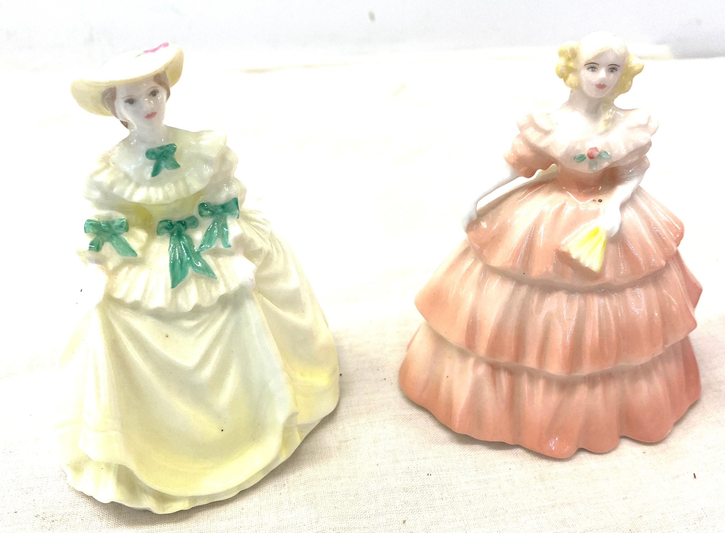 Selection of 4 Coalport lady figures includes Autumn time, Spring time, Winter time, Summer time - Bild 3 aus 5