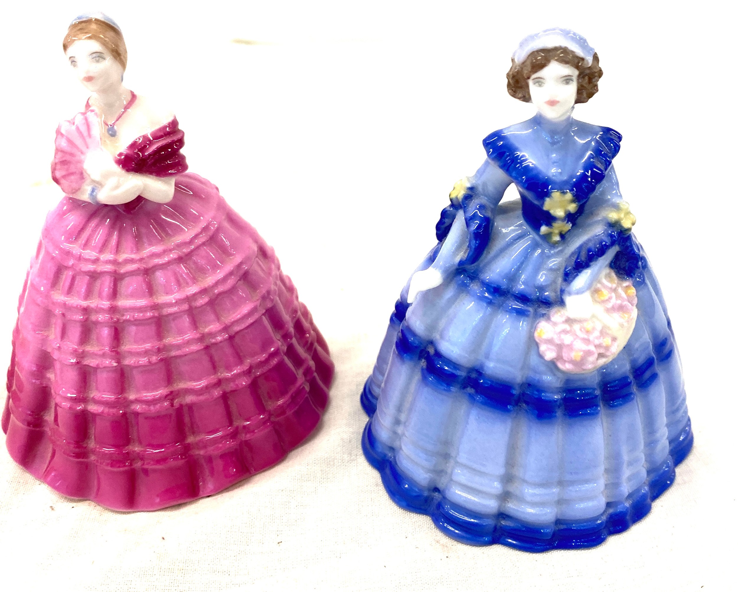 Selection of 4 Coalport lady figures includes Autumn time, Spring time, Winter time, Summer time - Bild 2 aus 5