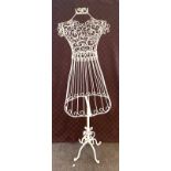 Metal decorative dress makers doll height approx 133cm