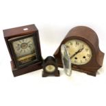 Selection of 3 Antique mantel clocks