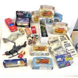 Selection vintage toys to include Diecast, Corgi, Soldier figures etc