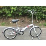 Unisex Active folding s Bike, designed by Raleigh, fully serviced working order