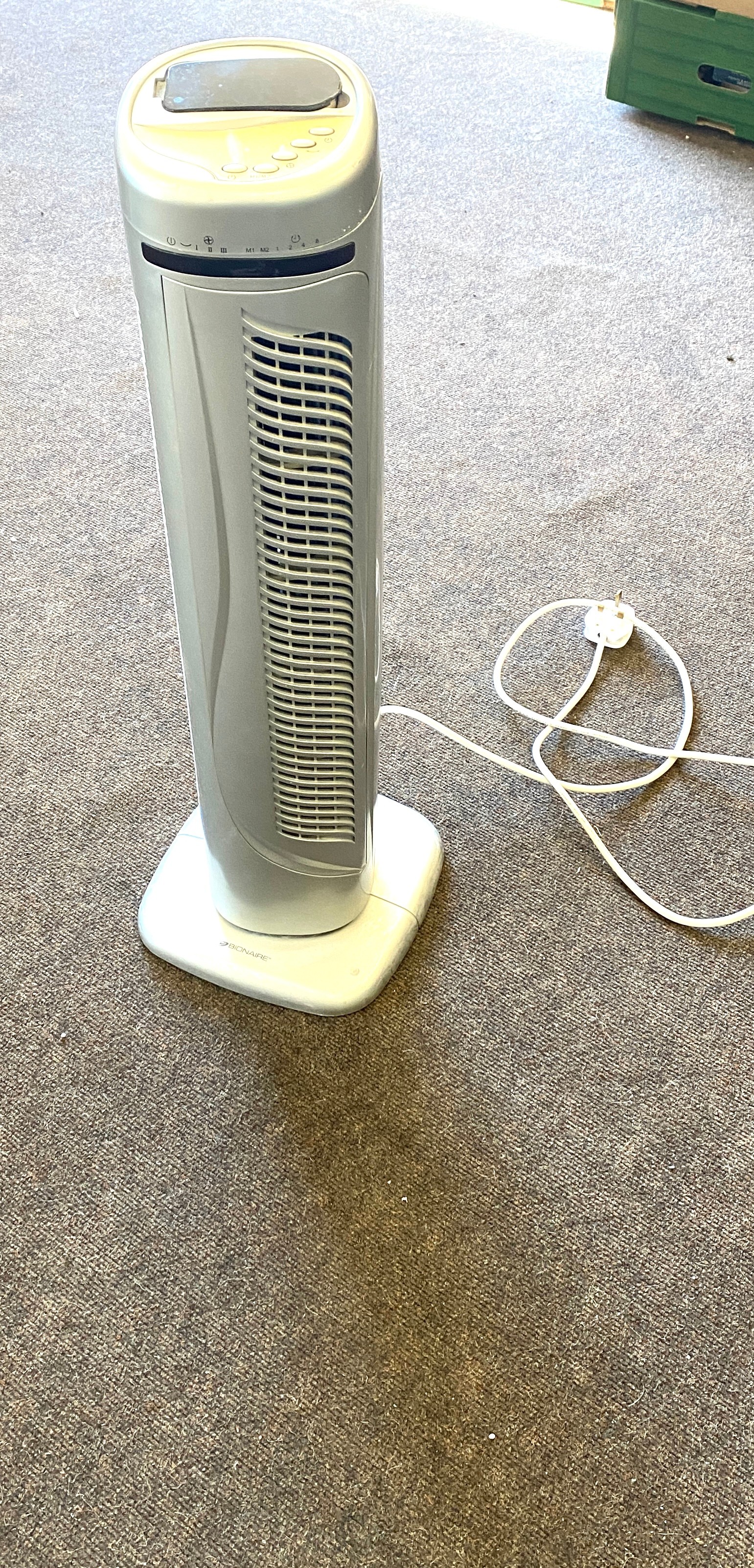 Bionaire tower fan with remote control working order