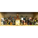 Large selection of alcohol miniatures