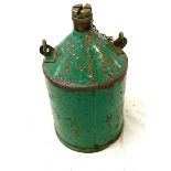 Small vintage oil can