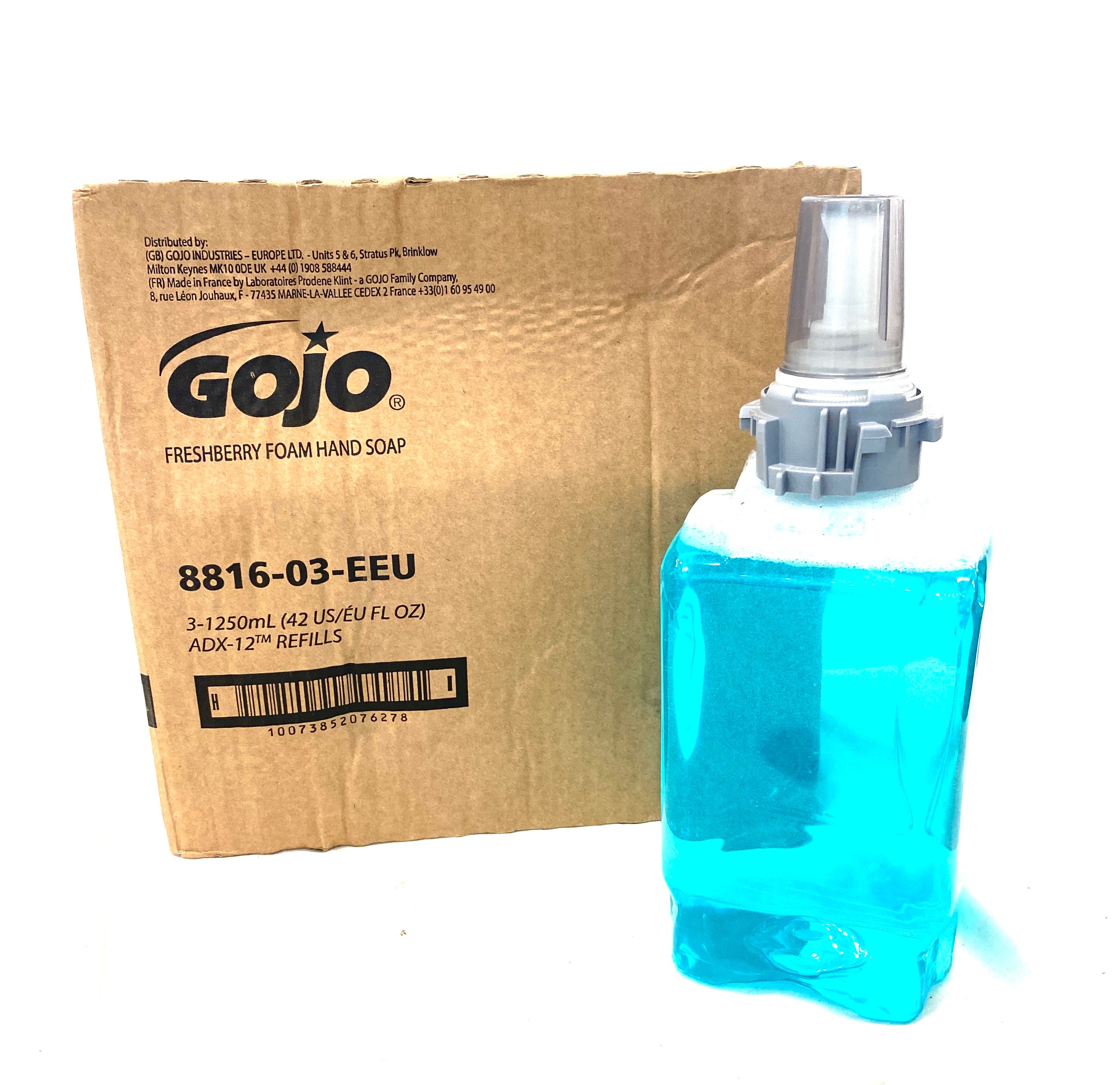 5 boxes of 3 GOJO® Freshberry Foam Hand Soap 1250 mL Refill for GOJO® ADX-12? Dispenser - Image 2 of 2