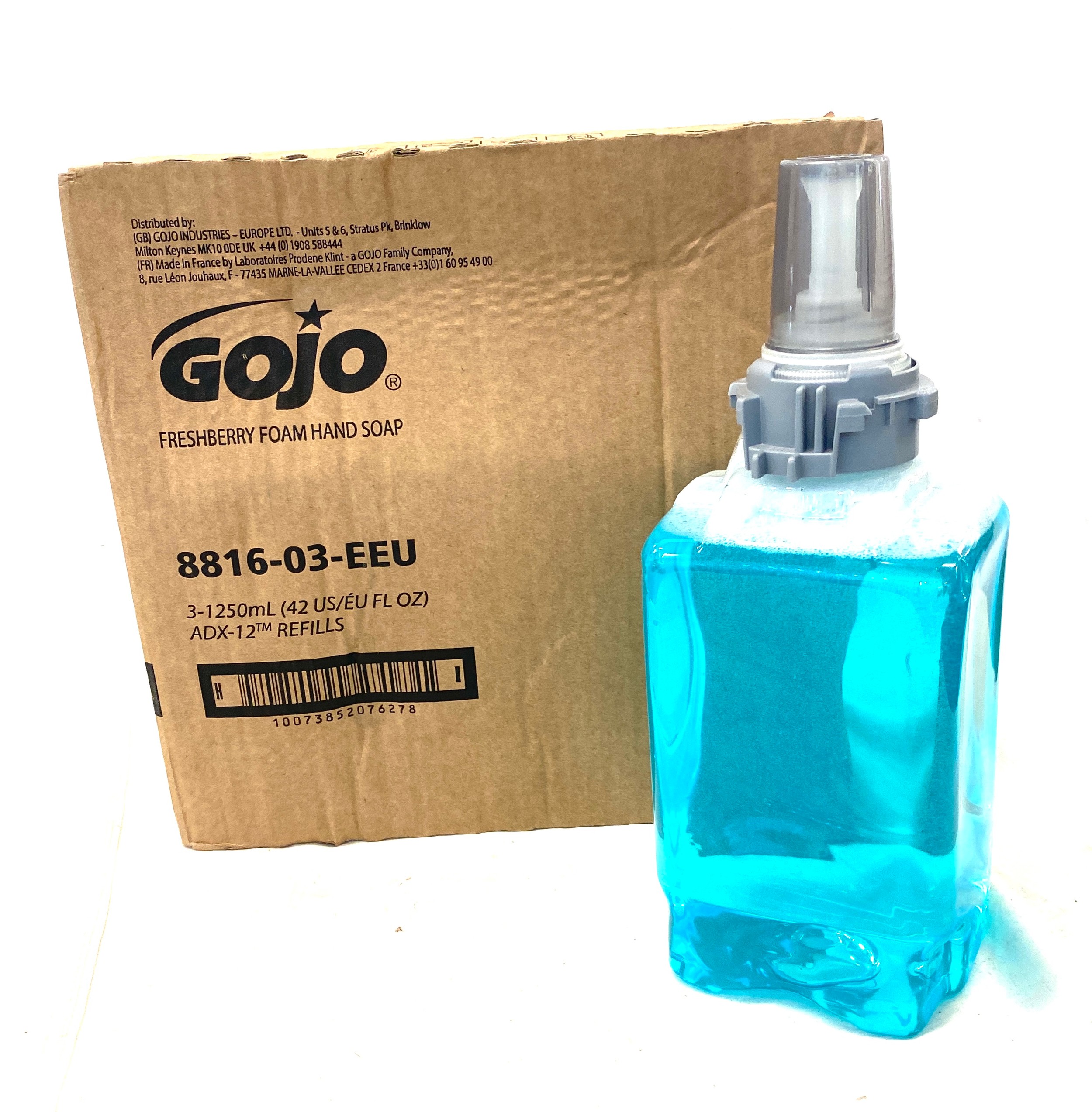 5 boxes of 3 GOJO® Freshberry Foam Hand Soap 1250 mL Refill for GOJO® ADX-12? Dispenser
