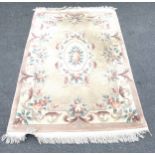 Vintage rug, approximate measurements: 79 inches by 48 inches Width