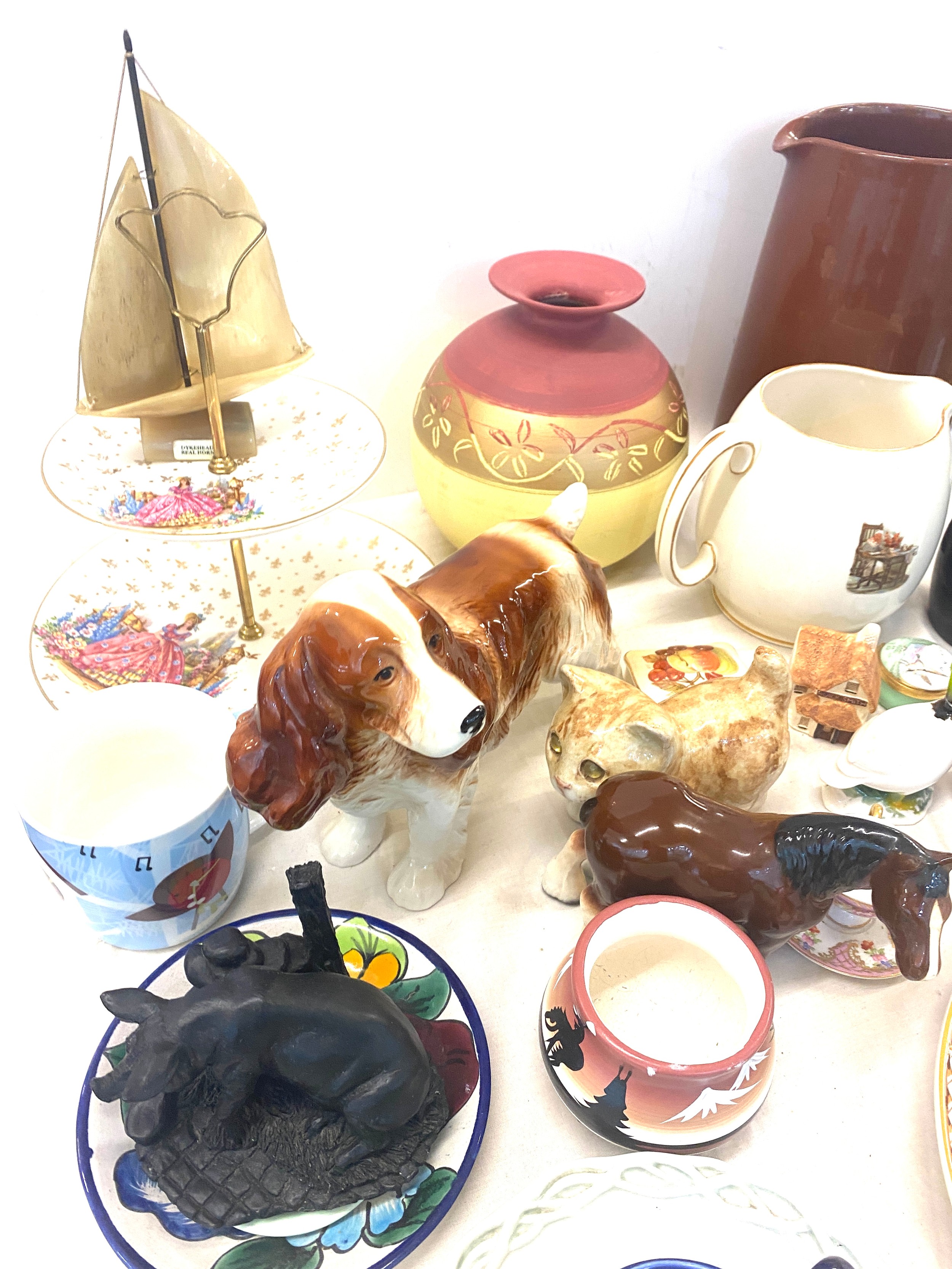 Large selection of miscellaneous includes Beatrix Potter, jugs, pottery etc - Bild 4 aus 5