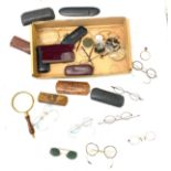 Antique spectacles - large collection