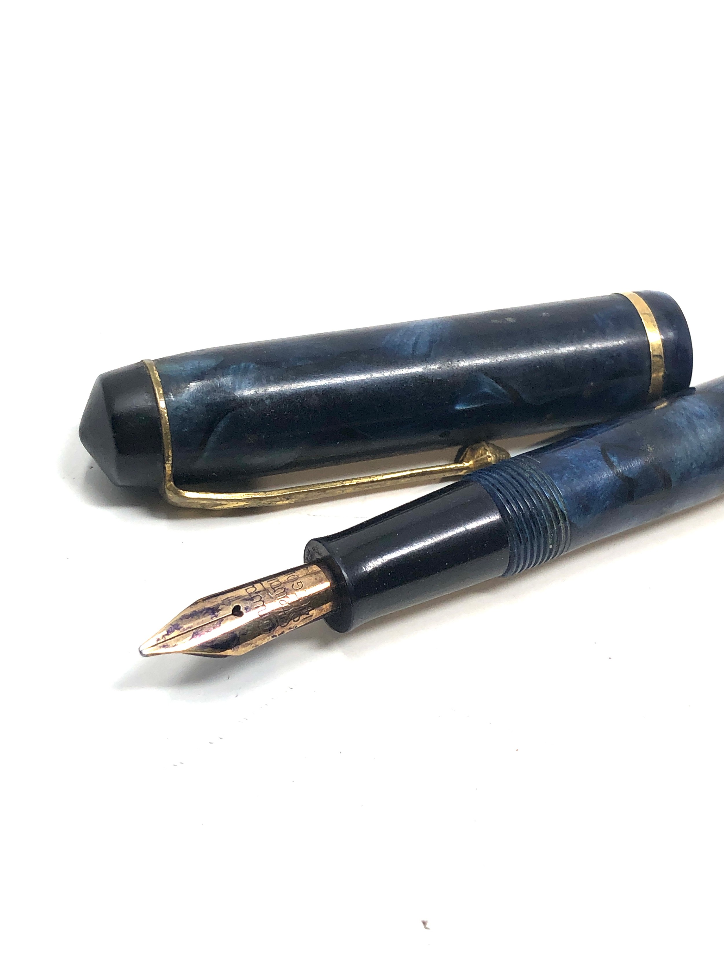 14ct gold nib Conway Stewart London fountain pen - Image 3 of 3