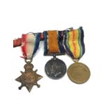 ww1 trio medals to 22519 cpl h.finch r.f.a-r.a