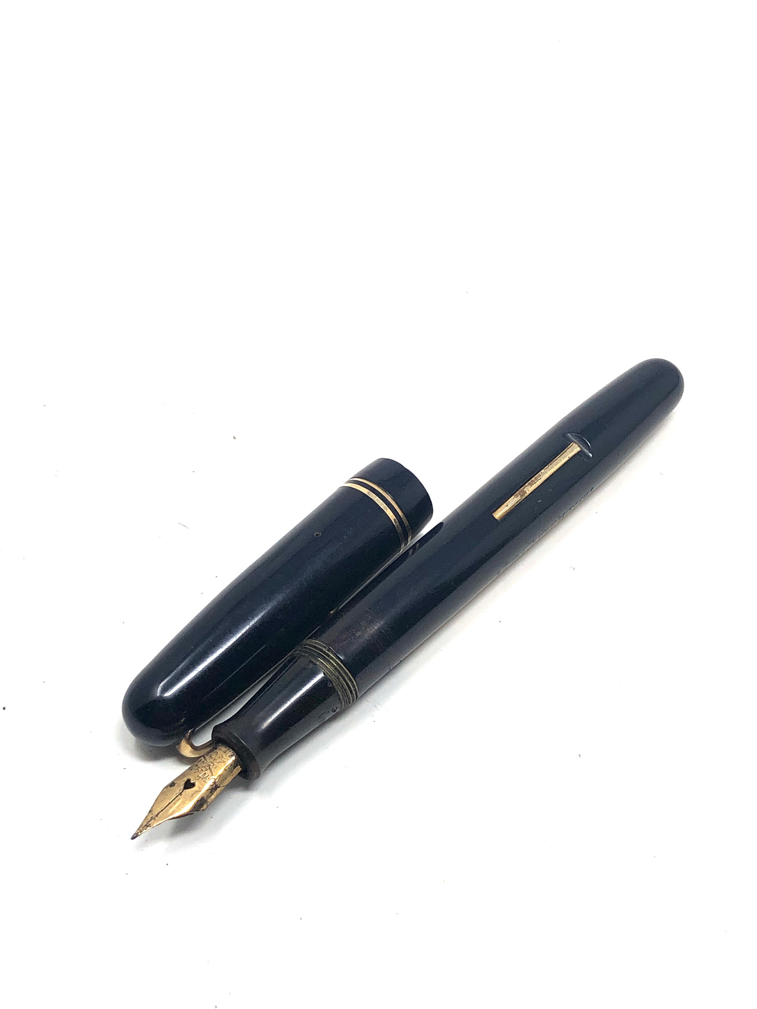 14ct gold nib swan mabie todd & co fountain pen - Image 2 of 3