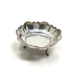 Antique silver sweet dish Birmingham silver hallmarks weight 72g