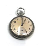 Military bravingtons london pocket watch in working order