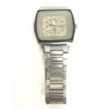 Vintage mens Seiko quartz sports 100 wristwatch, untested
