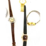 Selection of wrist and pocket watches, spare and repairs