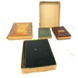 Large selection of vintage books, to include burns poems & letters, craftwork in woodwork etc