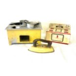 Vintage metal kitchen set