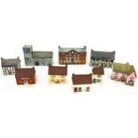 Selection miniature Wade houses