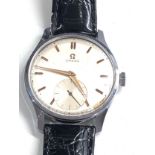 Vintage gents Omega wristwatch working but no warranty given