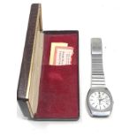 Vintage boxed roamer searock the watch is ticking