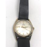 Vintage cyma navy star gents wristwatch the watch is ticking