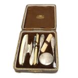 Boxed silver goldsmiths & silversmiths nail set