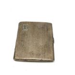 Silver cigarette case