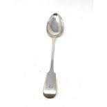 Antique georgian silver basting spoon