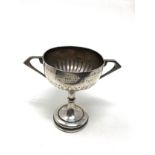 Antique Walker & hall silver trophy height 9cm