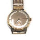 Vintage gents roamer wristwatch handwind the watch is ticking