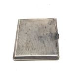 Antique silver cigarette case