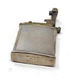 Antique silver cigarette lighter