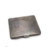 Silver cigarette case