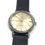 Vintage omega geneve gents wristwatch the watch is ticking