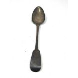 Antique georgian silver basting spoon