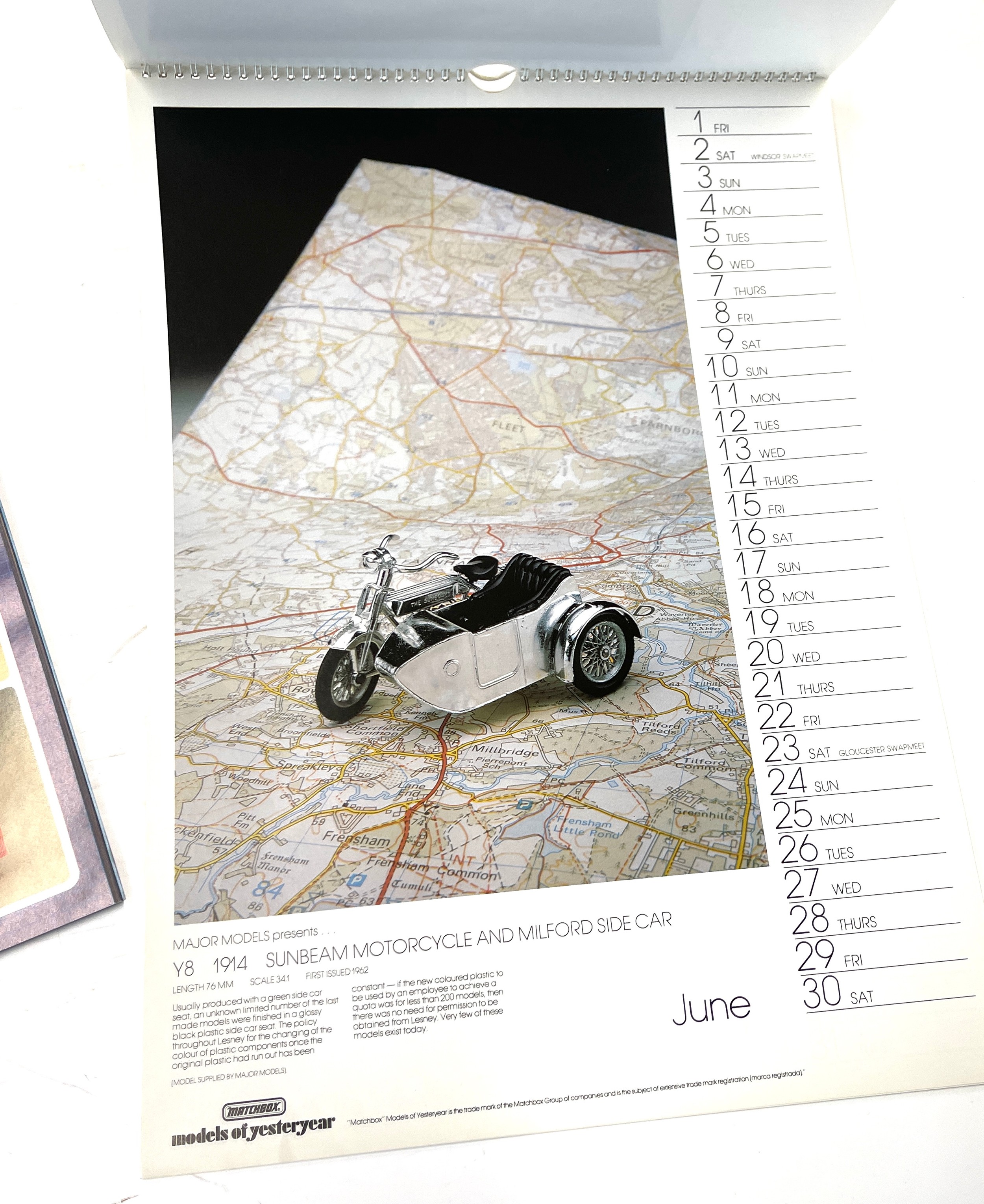 2 folders containing various car posters, approximate largest folder measurements: 21 x 14 inches - Image 4 of 14
