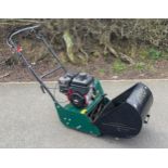ATCO Clipper 16 petrol cylinder mower, working order, includes paperwork