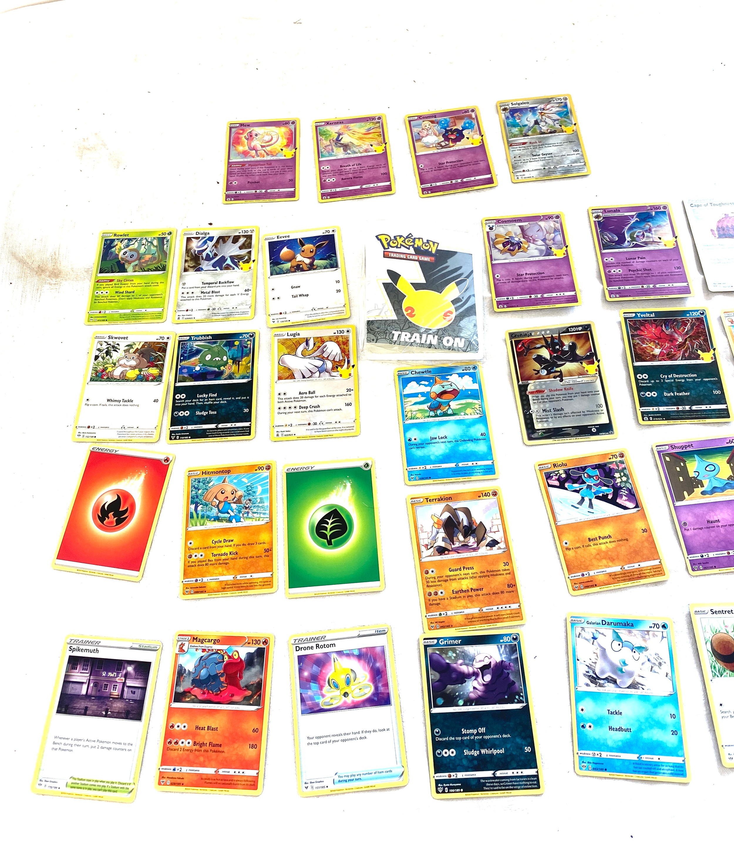Selection of Pokemon 25th Anniversary collectors cards - Image 2 of 6
