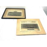 Pair WW1 East Surrey regiment military photographs