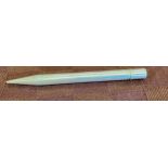 Vintage silver S.Mordan and co propelling pencil, hallmarked