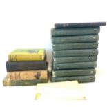 Selection of Arthur Mee Children's encyclopedia, vintage books etc
