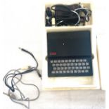 Vintage sinclair zx81 computer system, untested